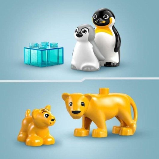 LEGO DUPLO Familien Wilder Tiere 10442 10 Teile