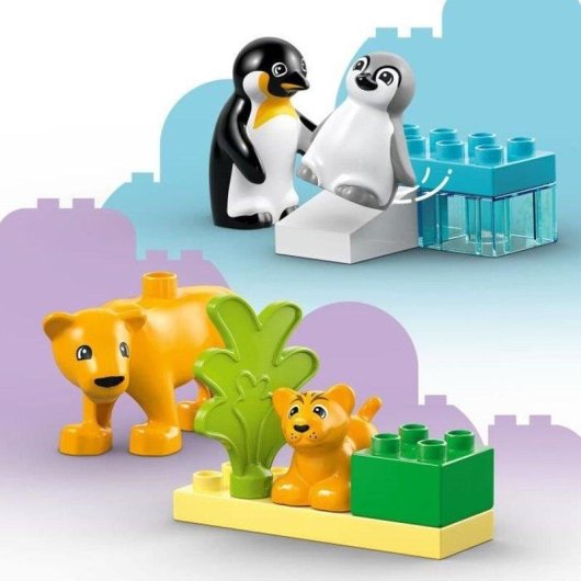 LEGO DUPLO Familien Wilder Tiere 10442 10 Teile