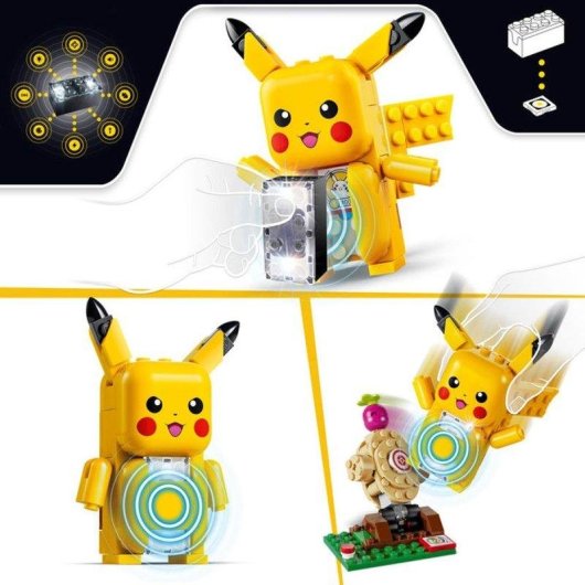 LEGO Pokémon Smart Play Pikachu y Casa de Entrenamiento 72164 400 piezas