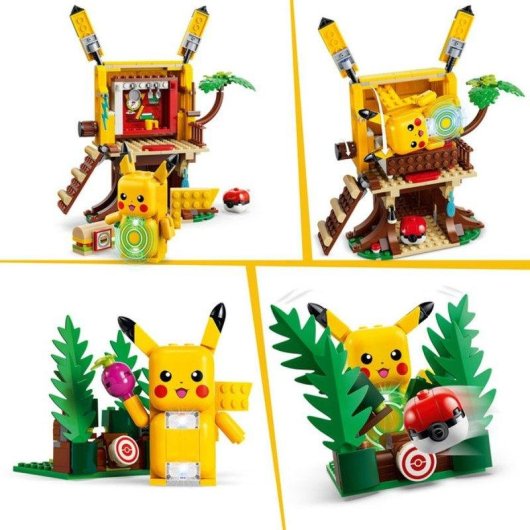 LEGO Pokémon Smart Play Pikachu y Casa de Entrenamiento 72164 400 piezas