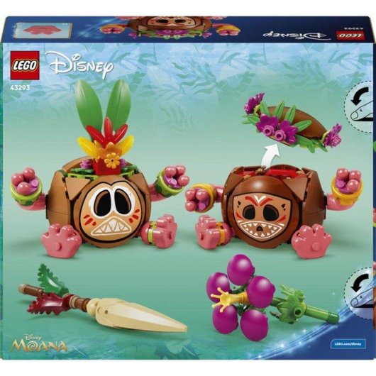 LEGO Disney Vaiana Kakamora 43293 407 peças