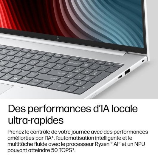 Ordinateur portable HP EliteBook 8 G2a 16" AMD Ryzen AI 5 16GB 512GB SSD Radeon 840M Windows 11 Pro