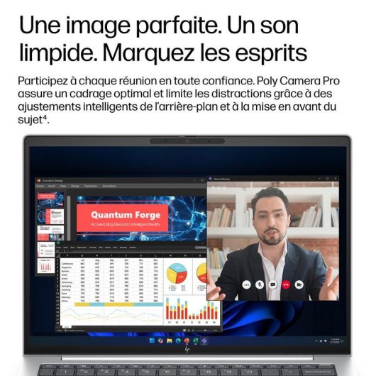 Ordinateur portable HP EliteBook 8 G2a 14" AMD Ryzen AI 5 435 16GB 512GB SSD Radeon Graphics Windows 11 Pro