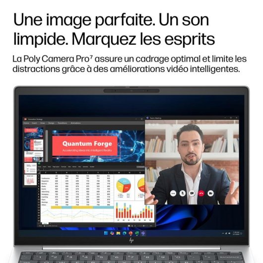 HP EliteBook 8 Flip G2i 13,3" Ordinateur portable Intel Core Ultra 5 325 16 Go 512 Go SSD Graphiques Intel Pro Windows 11, écran tactile