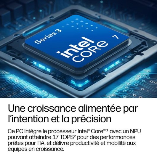 Ordinateur portable HP ProBook 4 G2i 16" Intel Core 5 16 Go Écran WUXGA 512 Go SSD Windows 11 Pro Graphiques Intel