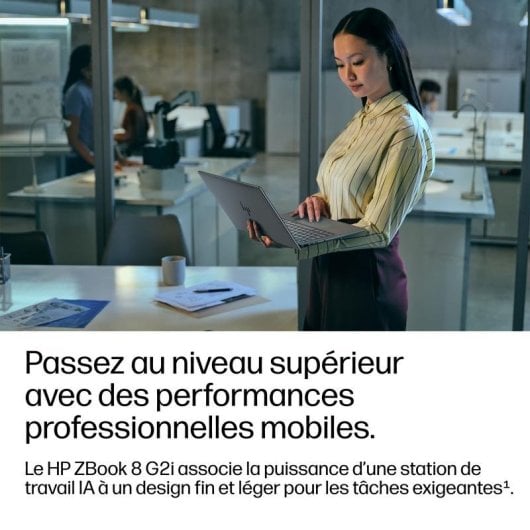 Ordinateur portable HP ZBook 8 16" Intel Core Ultra 7 356H 24GB 1TB SSD RTX 3000 Windows 11 Pro