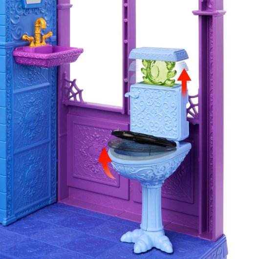 Casa de muñecas Monster High Hotel Buuuutique multicolor 750 mm con 13 accesorios