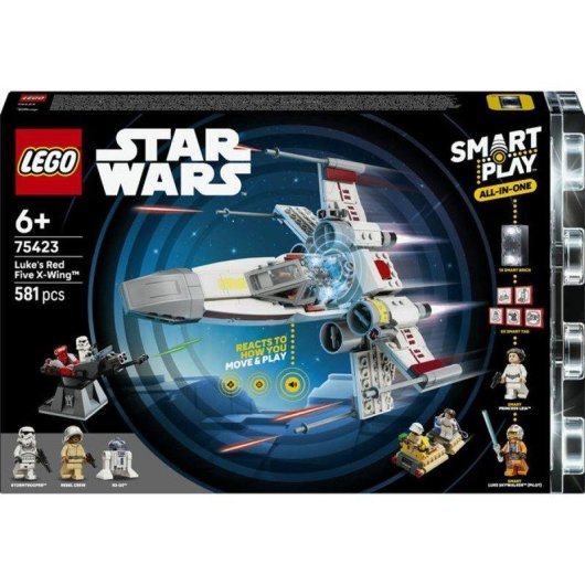 LEGO Star Wars Smart Play X-wing Rot Von Luke 75423 581 Teile