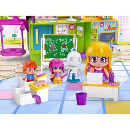 Figura de juguete Famosa Pinypon El Cole 700014102 multicolor con accesorios