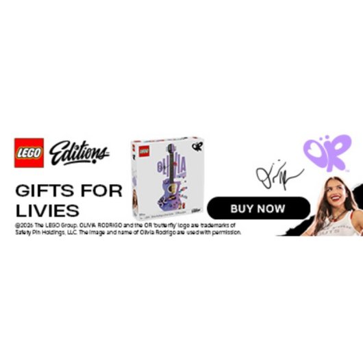 LEGO Editions Music Olivia Rodrigo Double Guitar 43031 1228 piezas