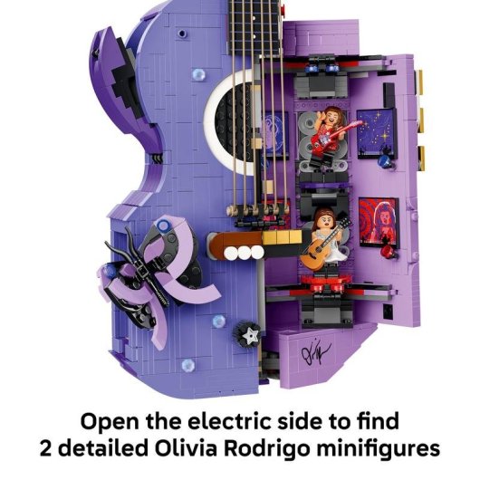 LEGO Editions Music Olivia Rodrigo Double Guitar 43031 1228 piezas