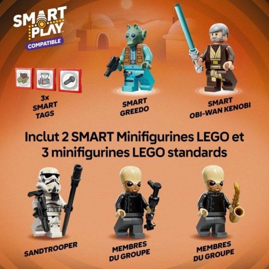 LEGO Star Wars Smart Play Cantina De Mos Eisley 75425 666 piezas