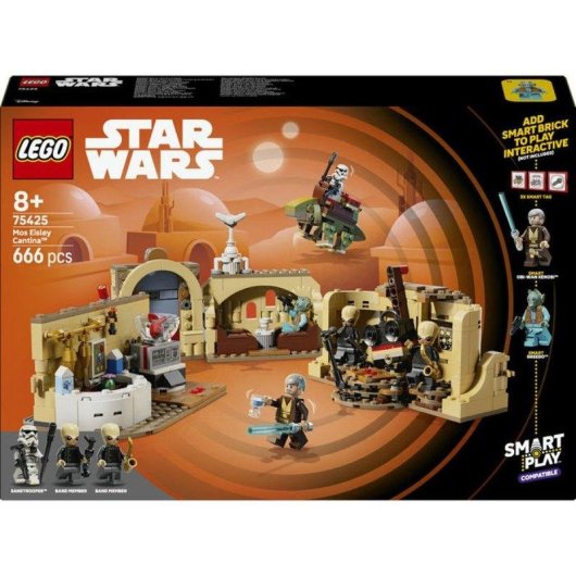 LEGO Star Wars Smart Play Cantina De Mos Eisley 75425 666 piezas