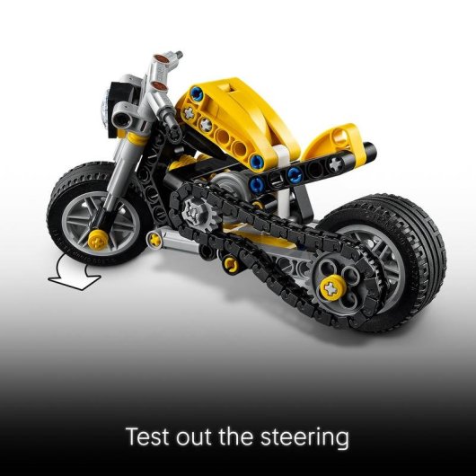 LEGO Technic Moto Amarilla 42225 151 piezas