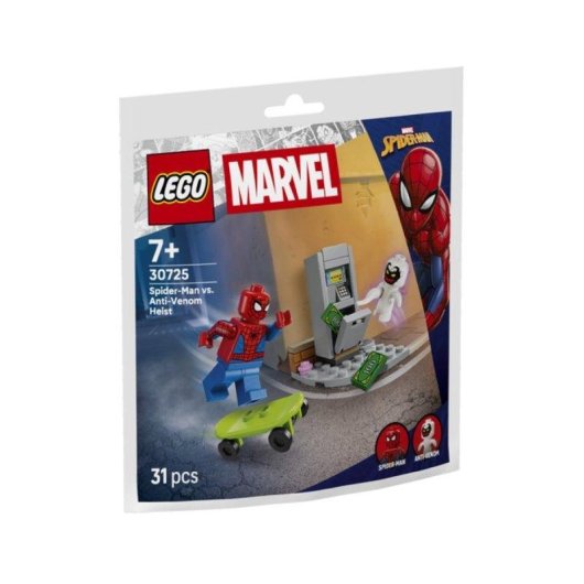 LEGO Marvel Spider-Man vs. Anti-Venom Asalto 30725 31 piezas
