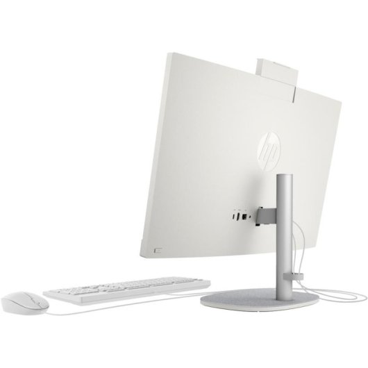 PC Tout-en-un HP 24-cr0034nf AMD Ryzen 5 8Go 512Go SSD Radeon 23.8" Windows 11 Home Blanc