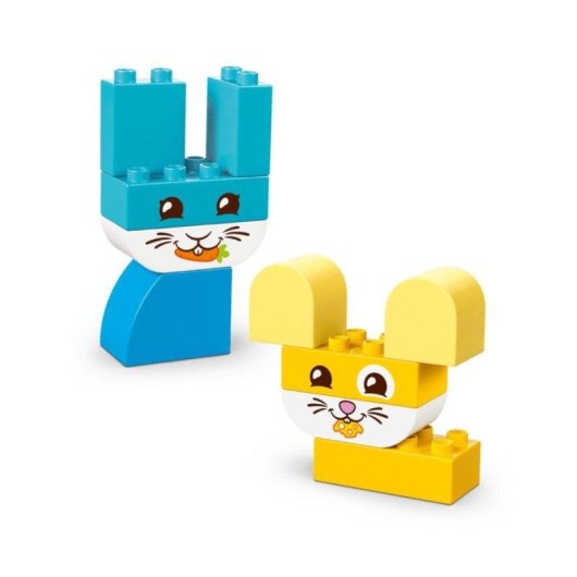 LEGO DUPLO Mi Primer Simpáticas Mascotas Creativas 3 en 1 10477 24 piezas