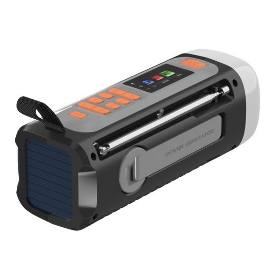 Radio de emergencia Marmitek RESQ 200 DAB+/FM Bluetooth Panel Solar 4500 mAh