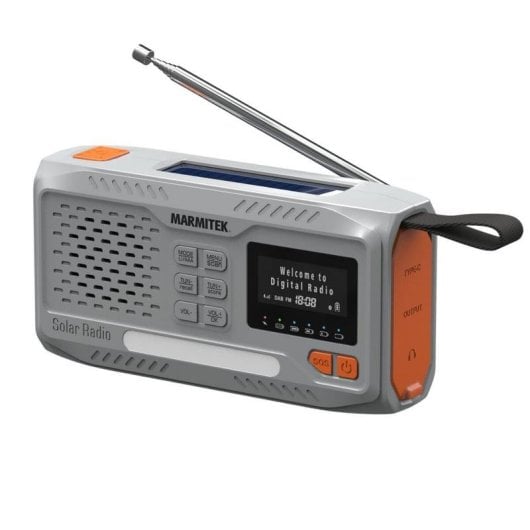 Radio Marmitek RESQ 100 DAB+/FM Bluetooth 5.3 panel solar 4500 mAh