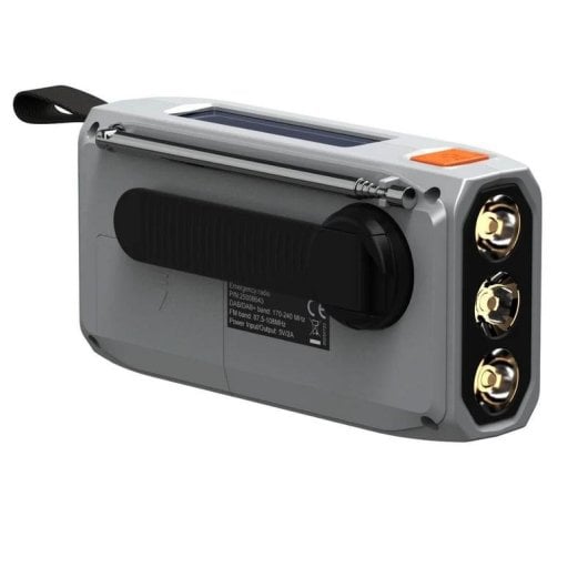 Radio Marmitek RESQ 100 DAB+/FM Bluetooth 5.3 panel solar 4500 mAh