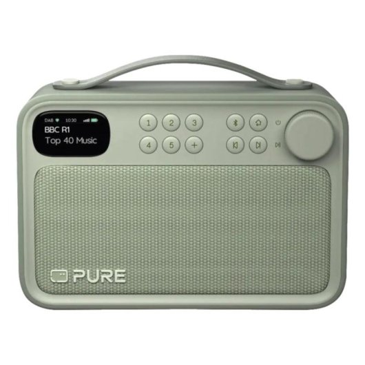 Radio portátil PURE Bloom Sage DAB+/FM Bluetooth 10 W IPX5 USB-C