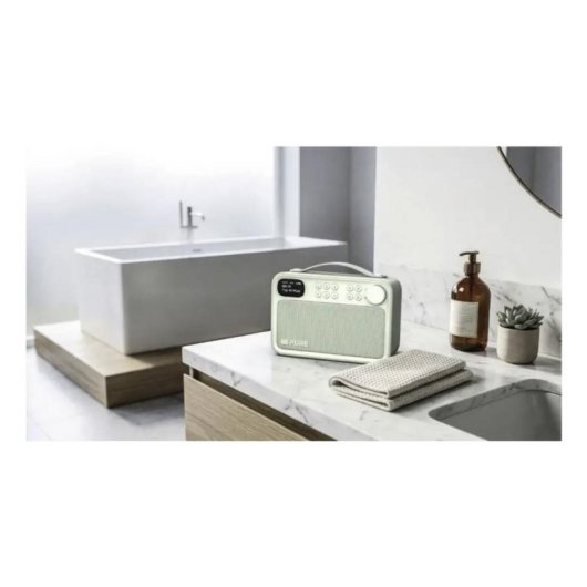 Radio portátil PURE Bloom Sage DAB+/FM Bluetooth 10 W IPX5 USB-C