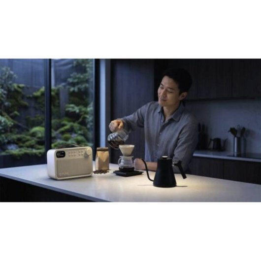 Radio Portátil Pure Bloom DAB+/FM Bluetooth 5.4 10W 1.47" Blanco