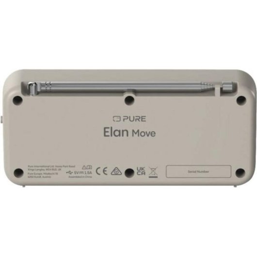 Radio PURE Elan Move Portatile DAB+ FM Bluetooth 1,5 W LCD