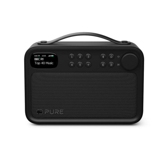 Radio portátil PURE Bloom DAB+/FM Bluetooth 10 W IPX5 Negro