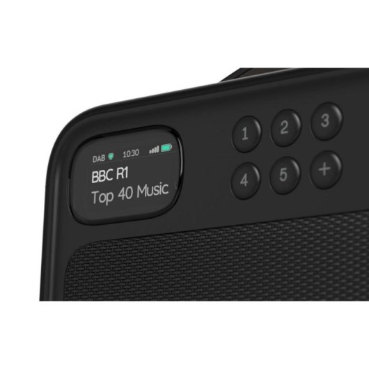 Radio portátil PURE Bloom DAB+/FM Bluetooth 10 W IPX5 Negro