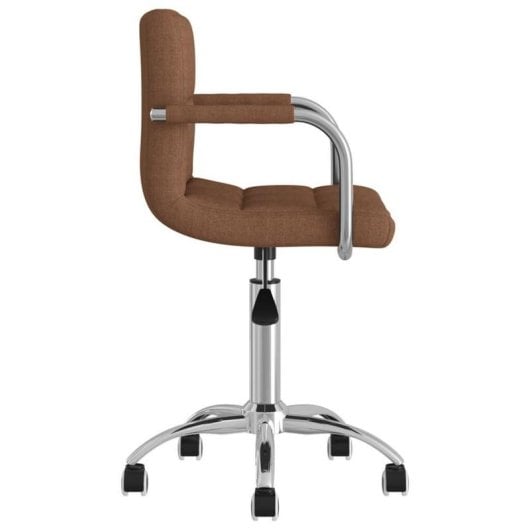 Chaise de bureau VidaxL reglage hauteur gaz Marron