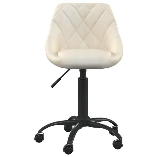 Silla de oficina VidaXL 3088845 110 kg Crema