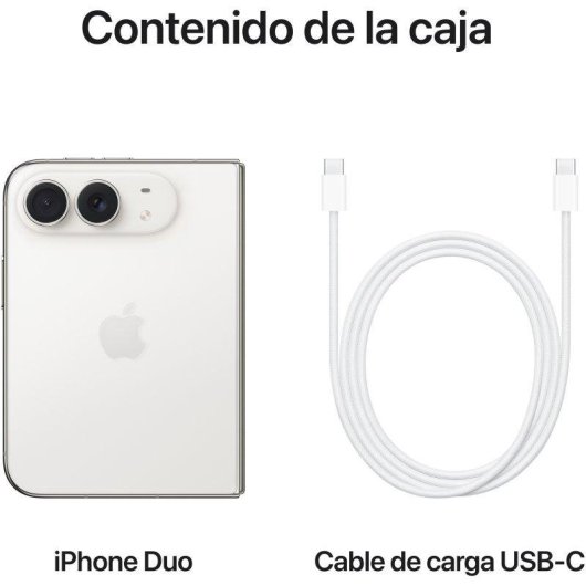 Apple iPhone Duo 256 GB Blanco Estelar