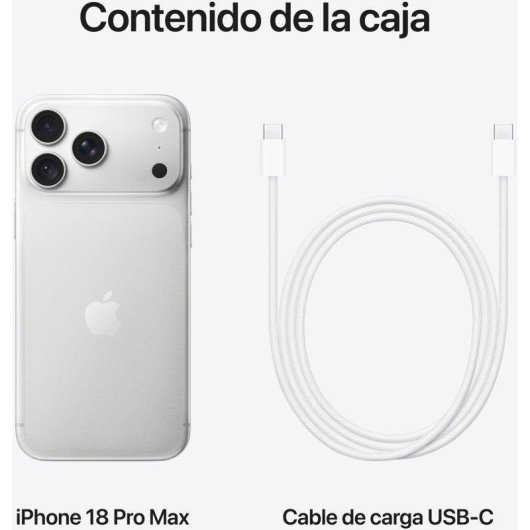 Apple iPhone 18 Pro Max 1 TB Plata