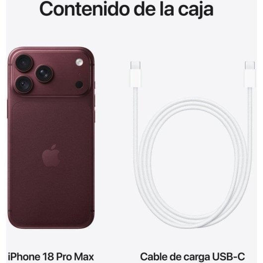 Apple iPhone 18 Pro Max 1 TB Burdeos