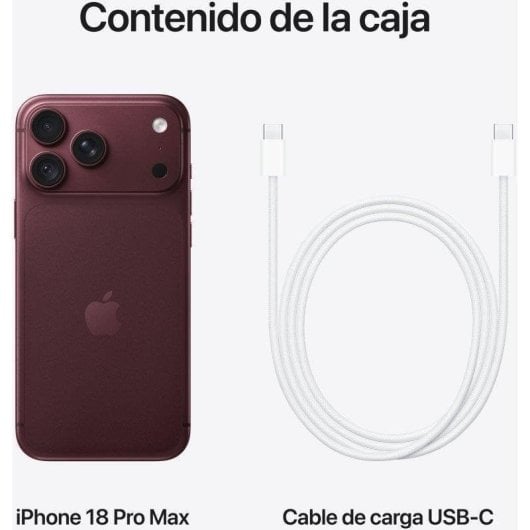 Apple iPhone 18 Pro Max 2 TB Burdeos
