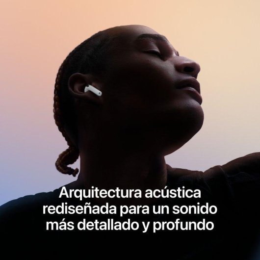 Auriculares Apple AirPods 5 inalámbricos Bluetooth con Cancelación Activa de Ruido Blanco