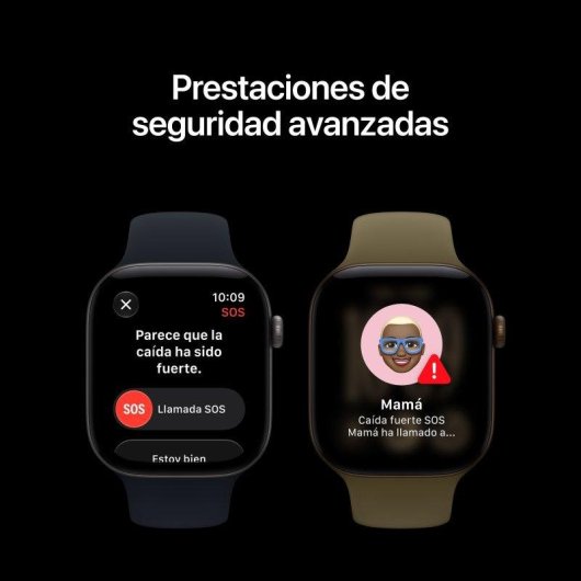 Apple Watch Series 12 GPS 42mm Caja de Aluminio Dorado Claro con Correa Deportiva Arena S/M