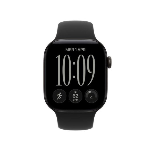 Apple Watch Series 12 GPS + Cellular 42mm Alumínio Preto com Bracelete Desportiva S/M