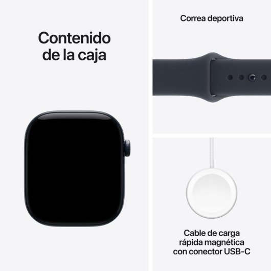 Apple Watch Series 12 GPS + Cellular 46mm Caixa Cerâmica Azul com Bracelete Desportiva Azul M/L