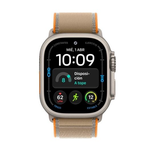 Apple Watch Ultra 4 GPS + Cellular 49mm Caja de Titanio Natural con Correa Loop Trail Arena M/L