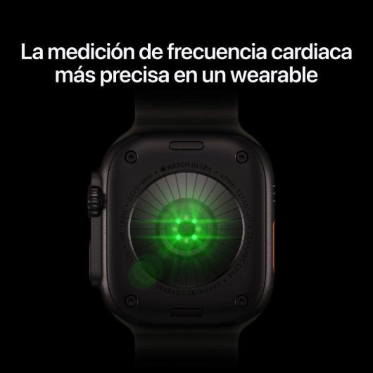 Apple Watch Ultra 4 GPS + Cellular 49mm Caja de Titanio Negra con Correa Ocean Negra Talla Única