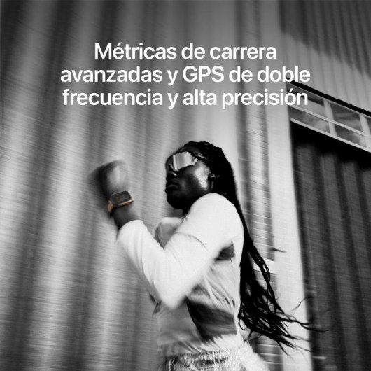 Apple Watch Ultra 4 GPS + Cellular 49mm Caja de Titanio Negra con Correa Loop Alpine Borgoña M