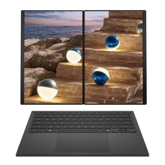 Ordinateur portable ASUS Zenbook Duo UX8407AA 14 pouces 32 Go Intel Core Ultra 9 386H 1 To SSD Graphiques Intel Windows 11 Pro double écran