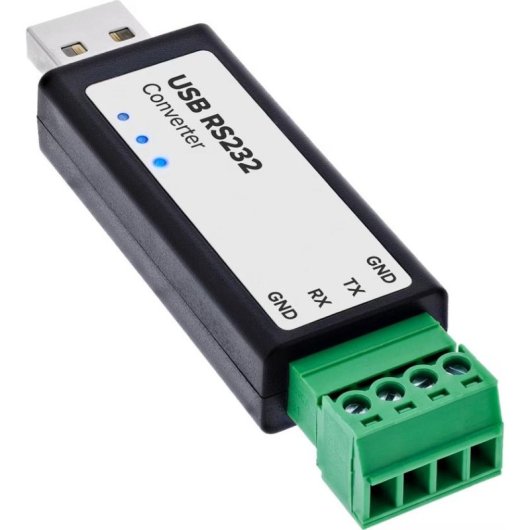 Convertisseur USB InLine 33307A RS-232 avec chipset FTDI FT232RNL