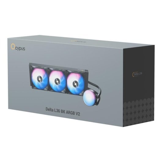 Refrigeration Liquide Ocypus Delta L36 ARGB V2 360mm 3 Ventilateurs LED