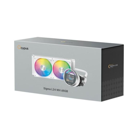 Refrigeración líquida Ocypus Sigma L24 ARGB 240 mm 2 ventiladores LED