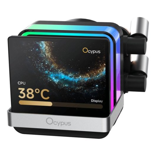 Flüssigkeitskühlung Ocypus Sigma L36 PRO 397mm 3 Lüfter LED Mehrfarbig