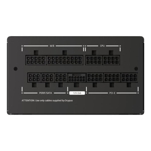 Source d'alimentation Ocypus Iota P1000 1000W 80 PLUS Gold modulaire