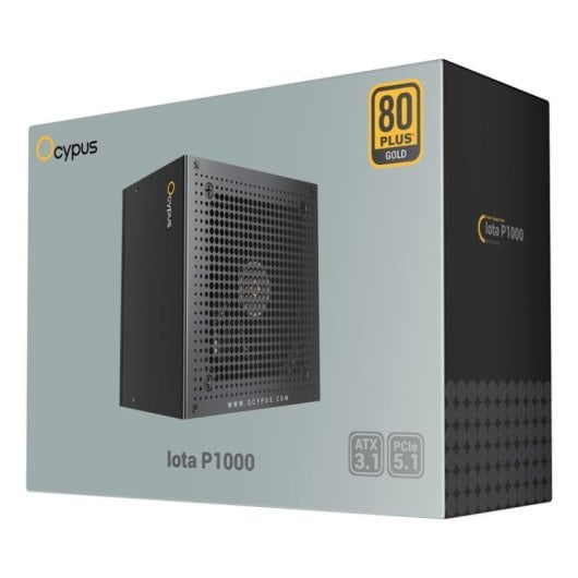 Source d'alimentation Ocypus Iota P1000 1000W 80 PLUS Gold modulaire